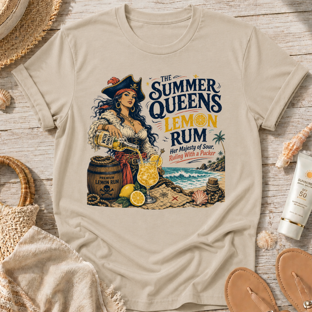 The Summer Queens Lemon Rum T-Shirt