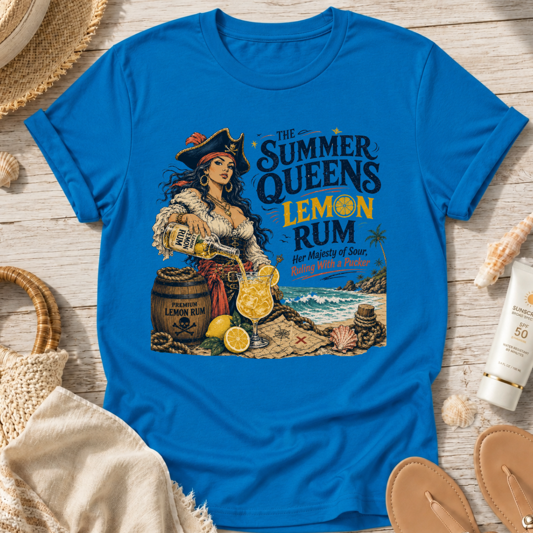 The Summer Queens Lemon Rum T-Shirt