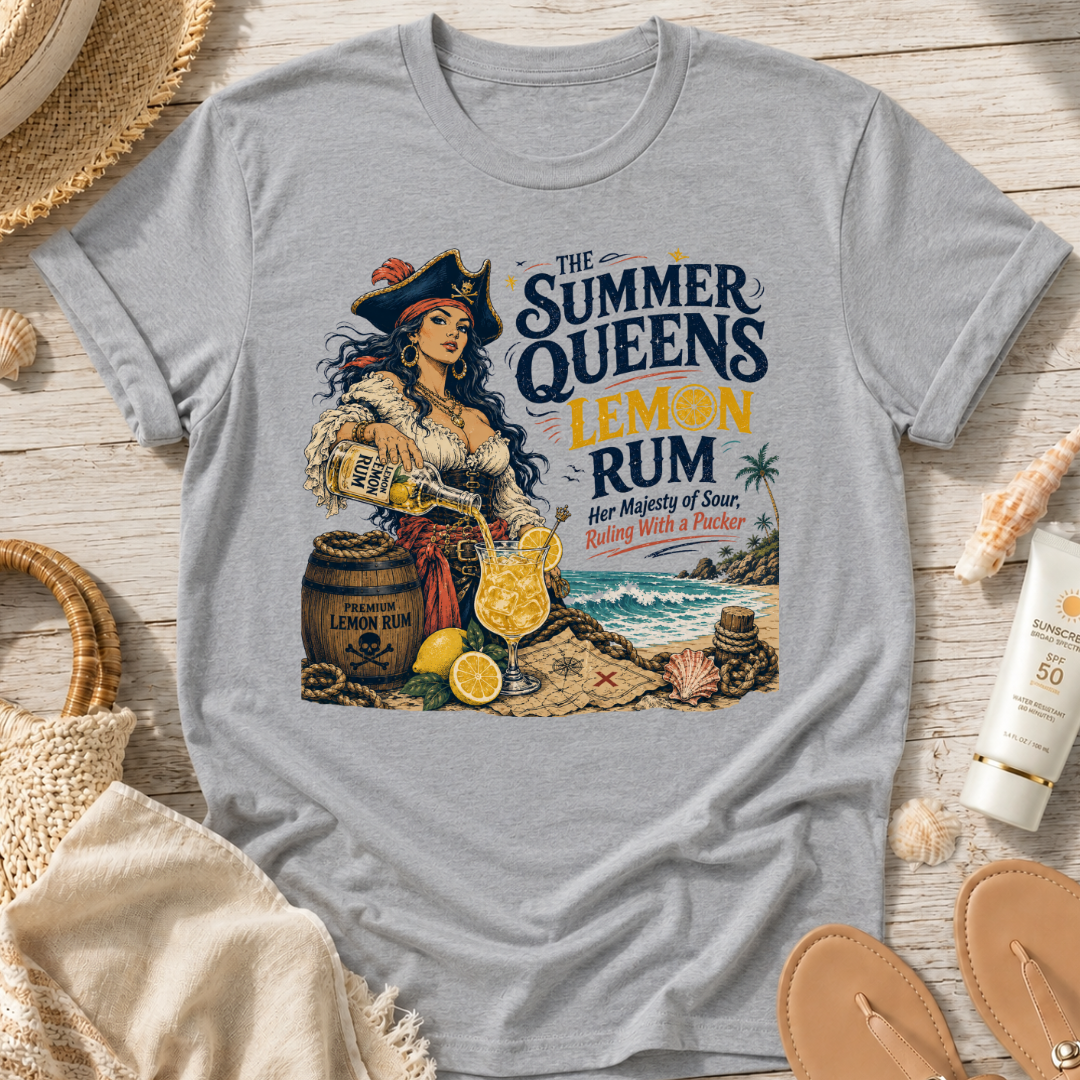 The Summer Queens Lemon Rum T-Shirt