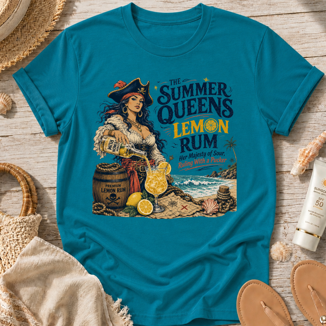 The Summer Queens Lemon Rum T-Shirt