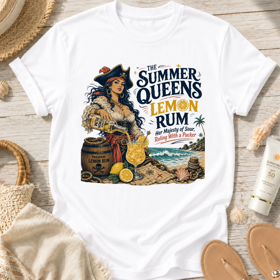 The Summer Queens Lemon Rum T-Shirt