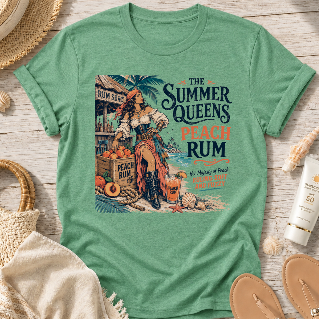 The Summer Queens Peach Rum T-Shirt