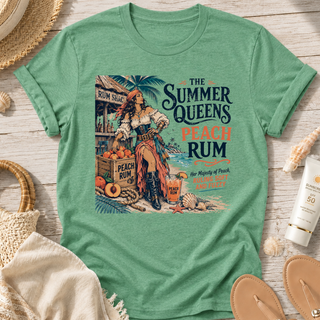 The Summer Queens Peach Rum T-Shirt
