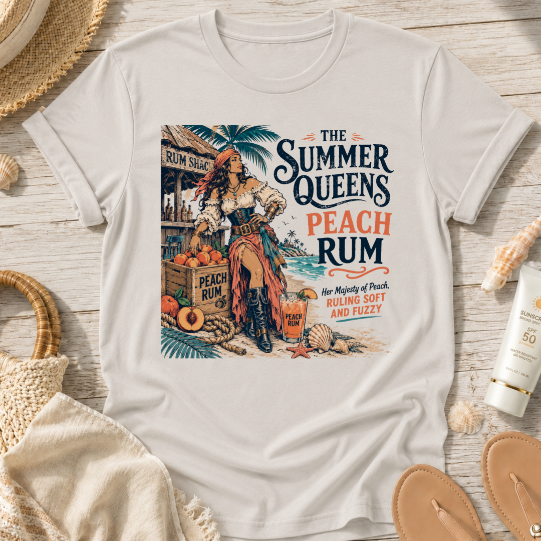The Summer Queens Peach Rum T-Shirt