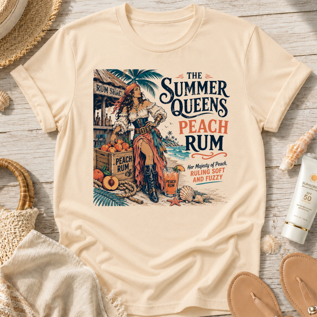 The Summer Queens Peach Rum T-Shirt
