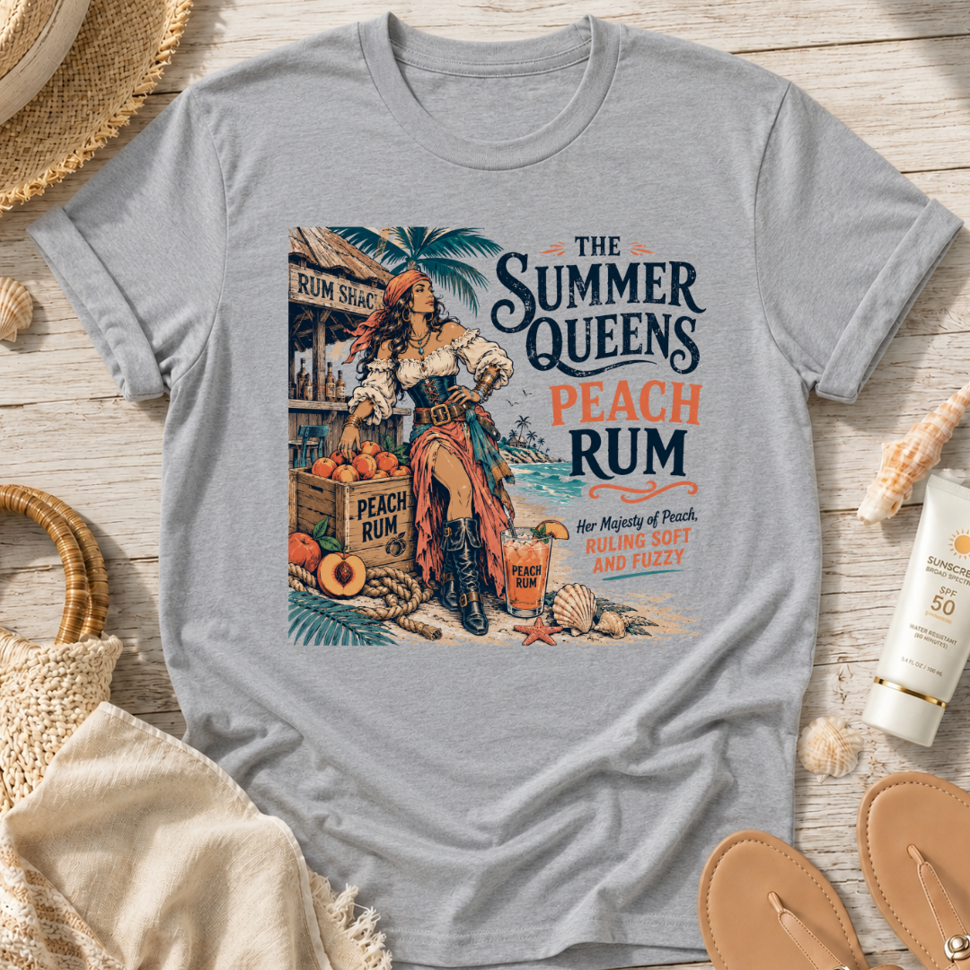 The Summer Queens Peach Rum T-Shirt