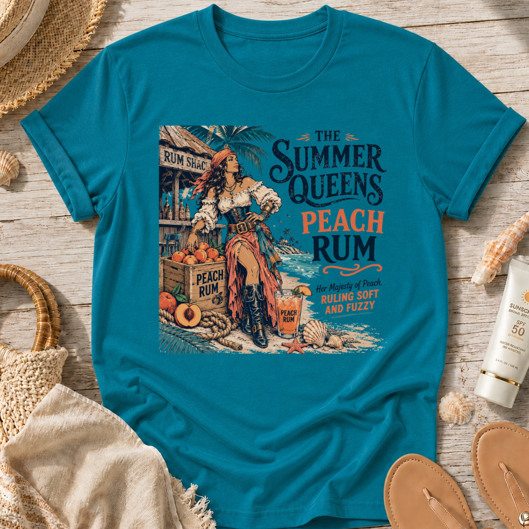The Summer Queens Peach Rum T-Shirt