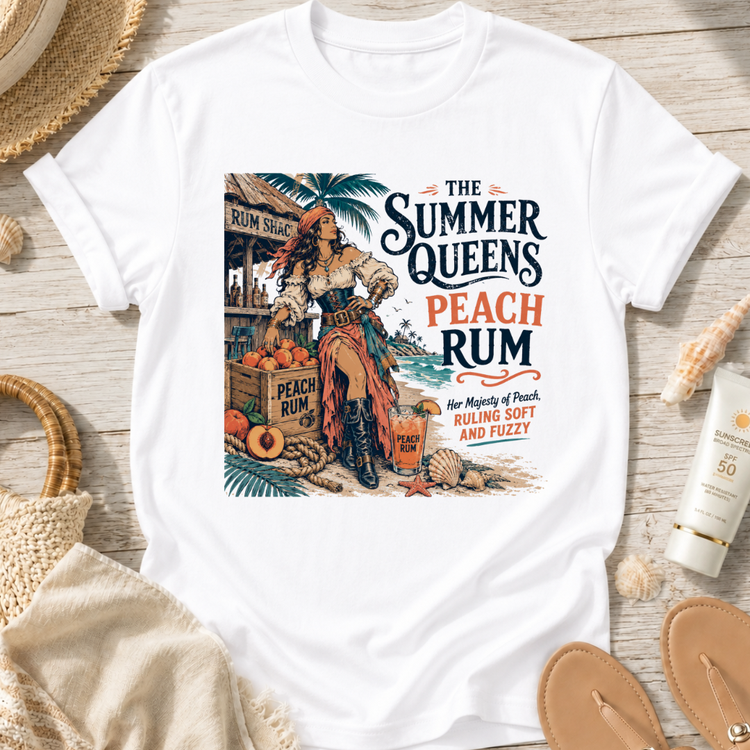 The Summer Queens Peach Rum T-Shirt