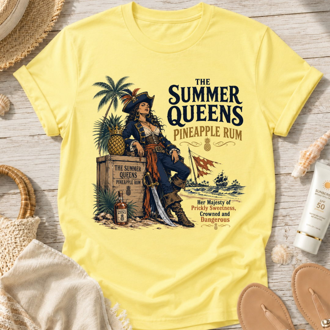 The Summer Queens Pineapple Rum T-Shirt