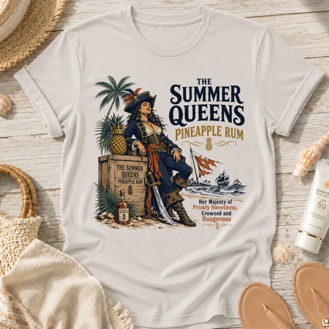 The Summer Queens Pineapple Rum T-Shirt