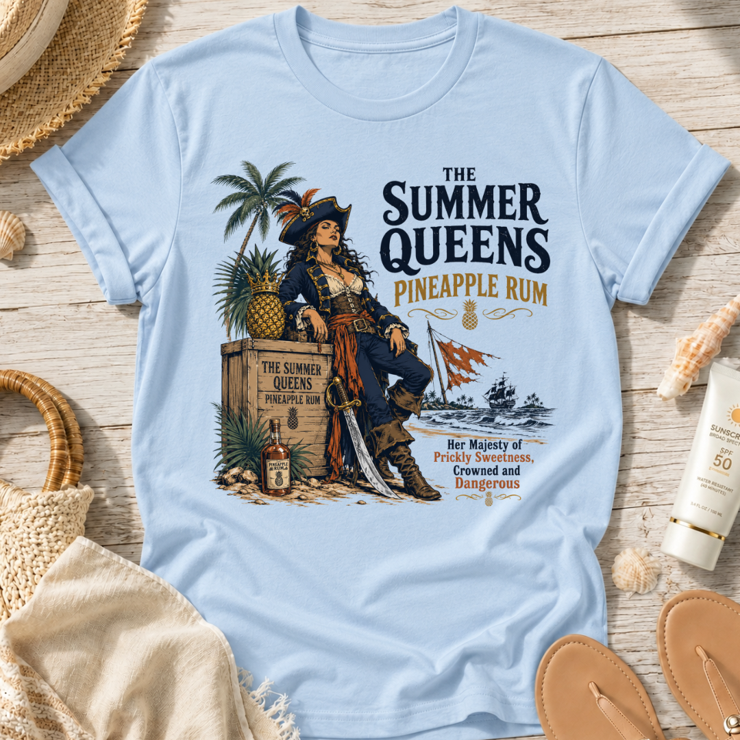The Summer Queens Pineapple Rum T-Shirt