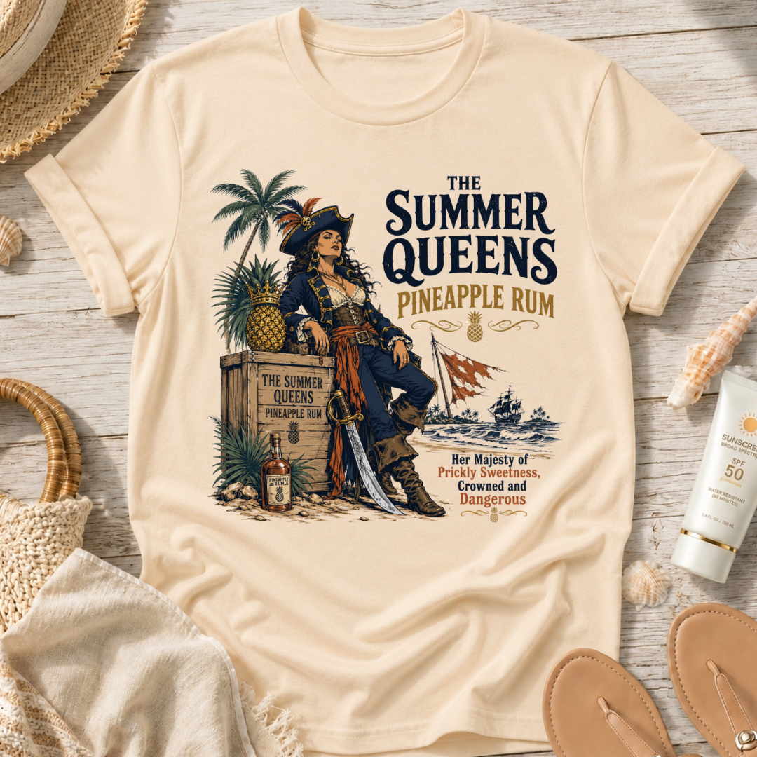 The Summer Queens Pineapple Rum T-Shirt