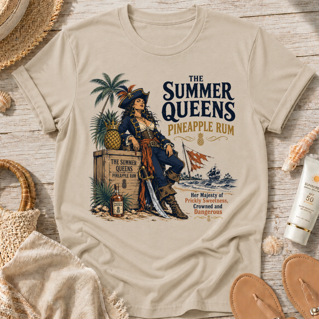 The Summer Queens Pineapple Rum T-Shirt