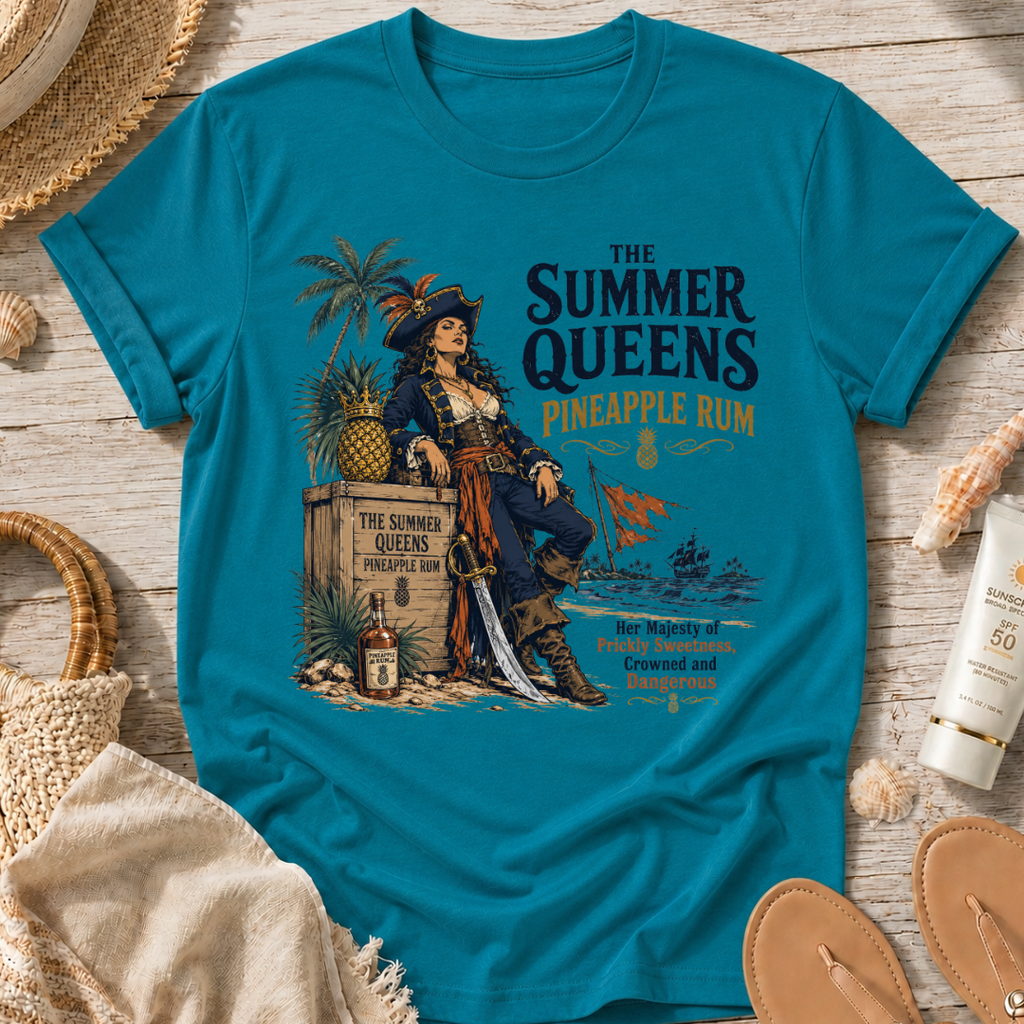 The Summer Queens Pineapple Rum T-Shirt