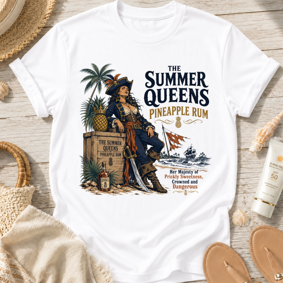 The Summer Queens Pineapple Rum T-Shirt