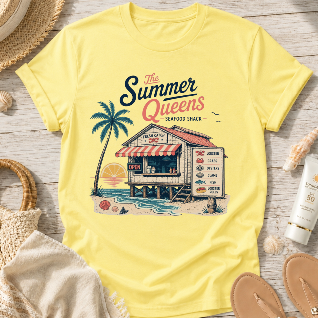 The Summer Queens Seafood Shack T-Shirt