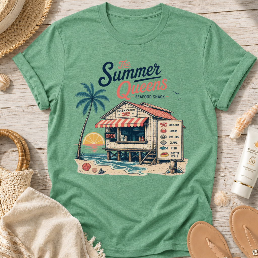 The Summer Queens Seafood Shack T-Shirt