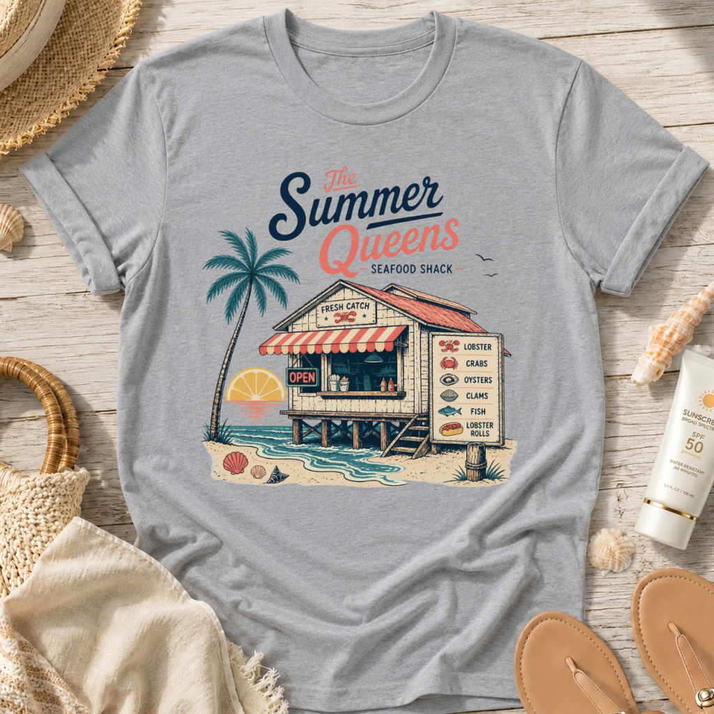 The Summer Queens Seafood Shack T-Shirt
