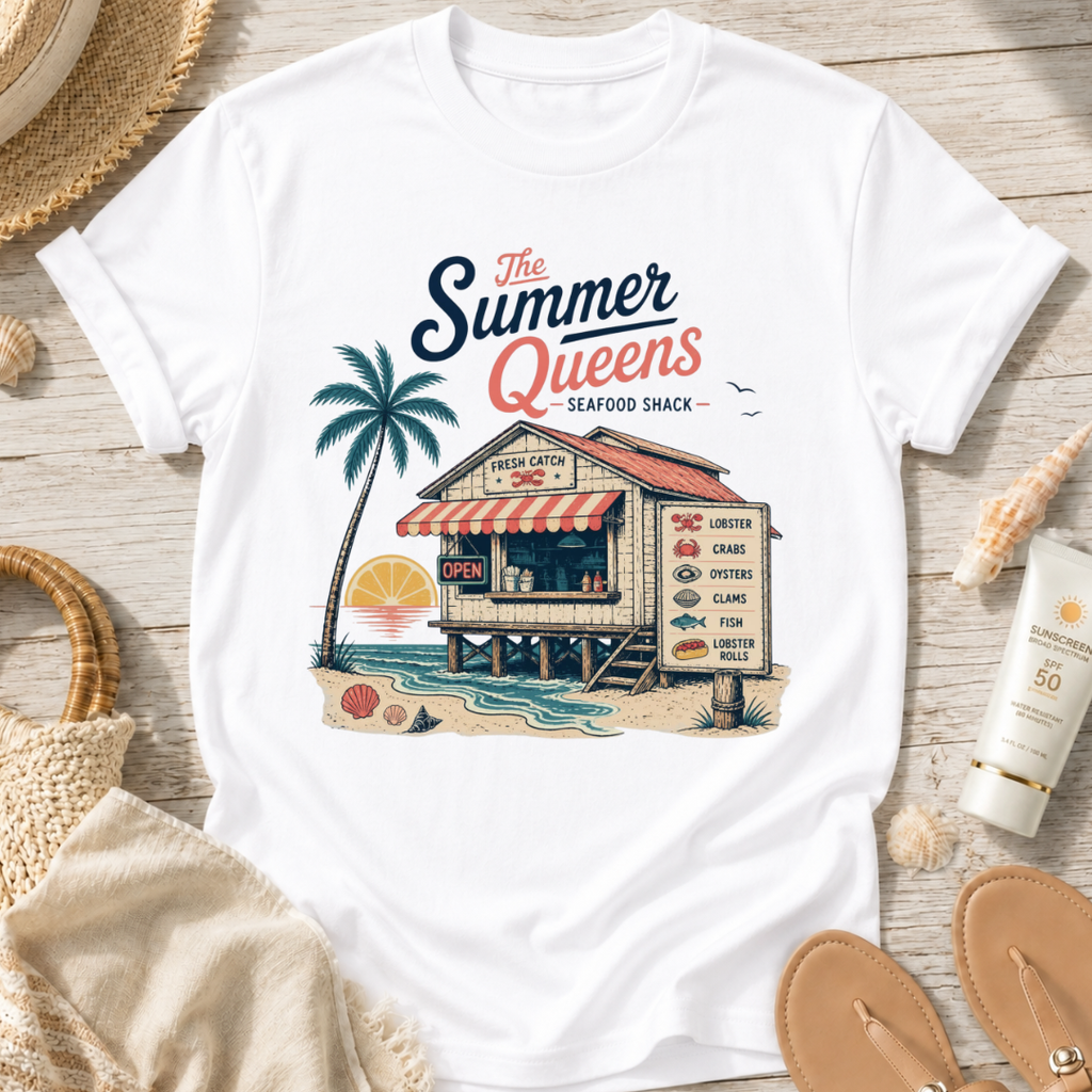 The Summer Queens Seafood Shack T-Shirt