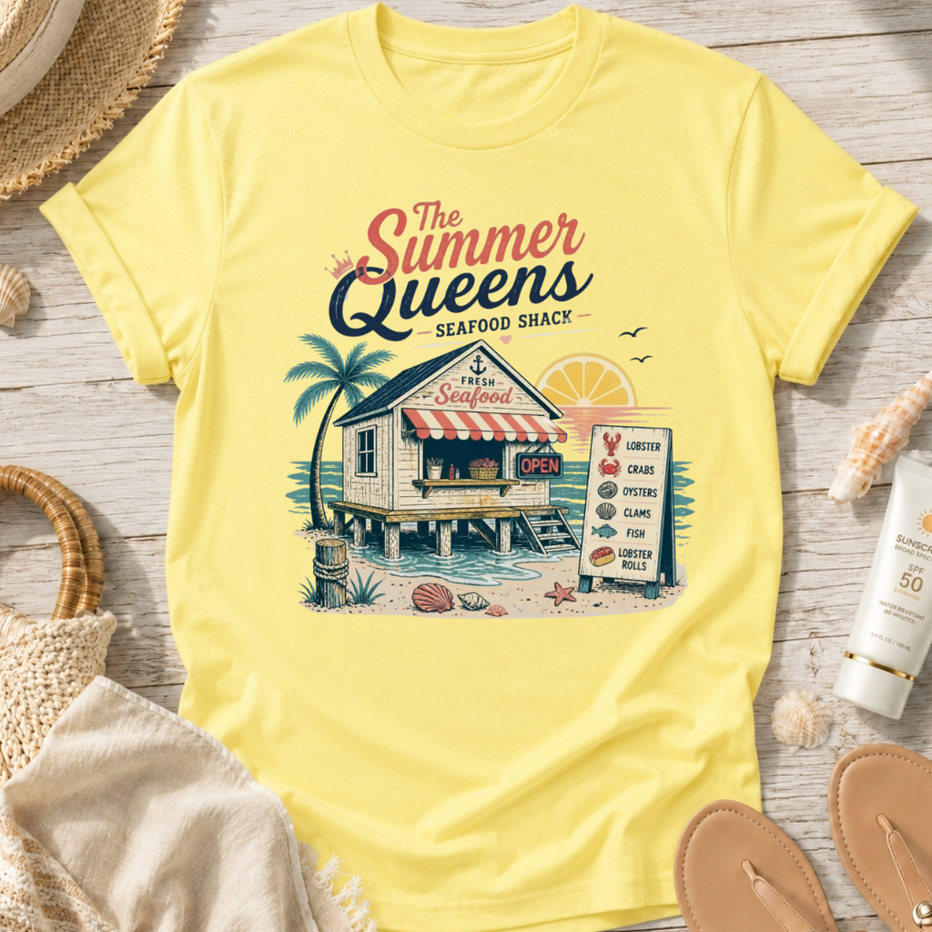 The Summer Queens Seafood Shack T-Shirt