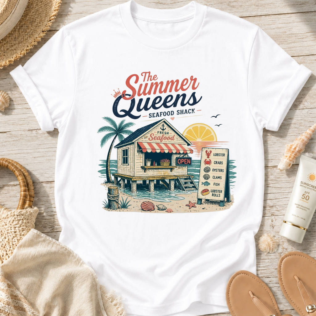 The Summer Queens Seafood Shack T-Shirt