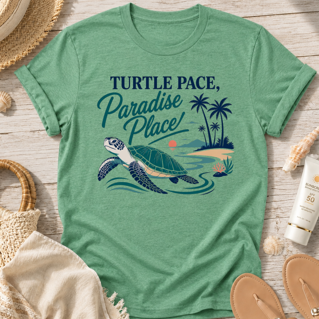 Turtle Pace Paradise Place T-Shirt