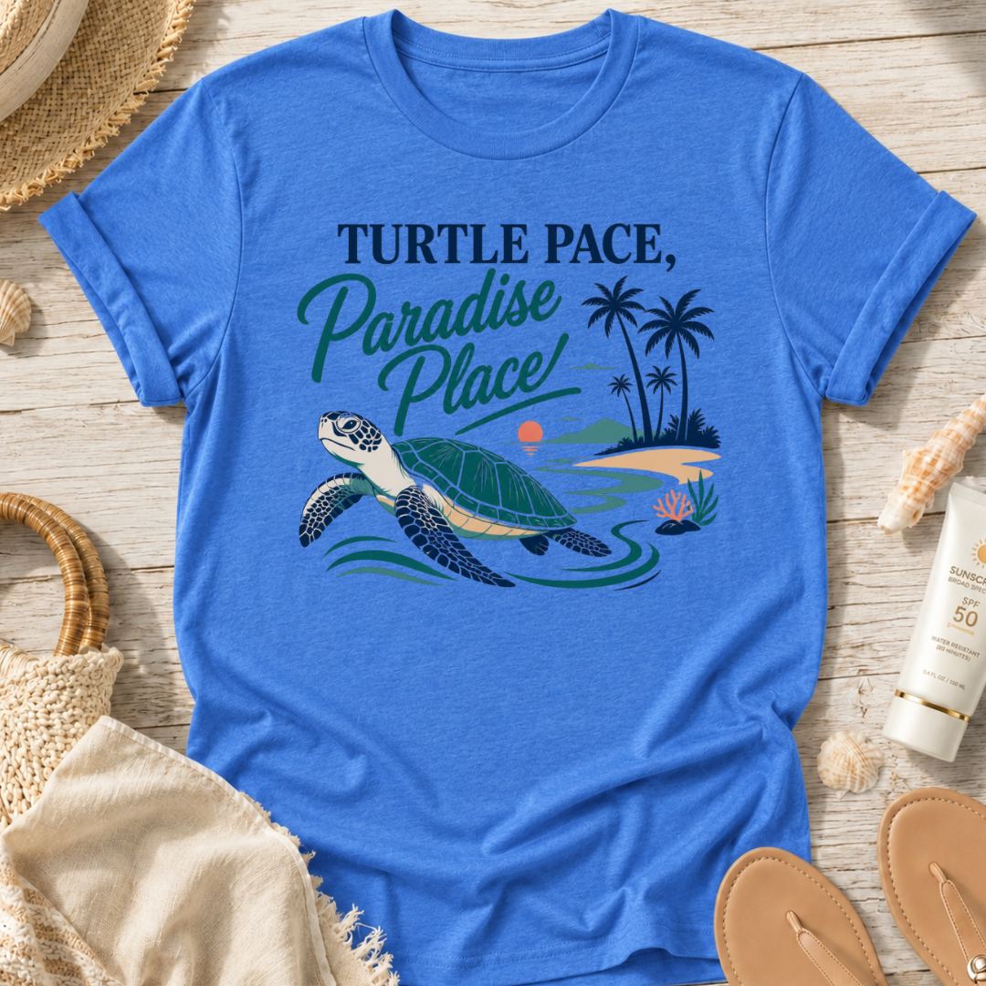 Turtle Pace Paradise Place T-Shirt