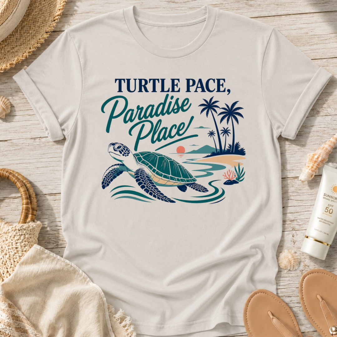 Turtle Pace Paradise Place T-Shirt