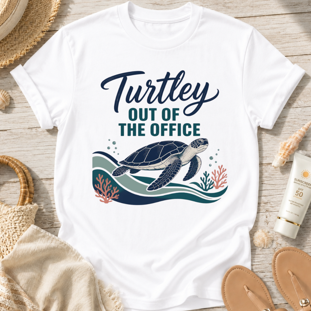 Turtley Out of the Office T-Shirt