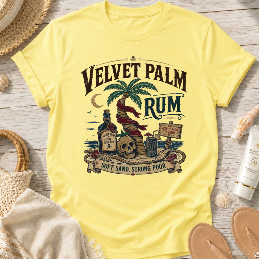 Velvet Palm Rum T-Shirt