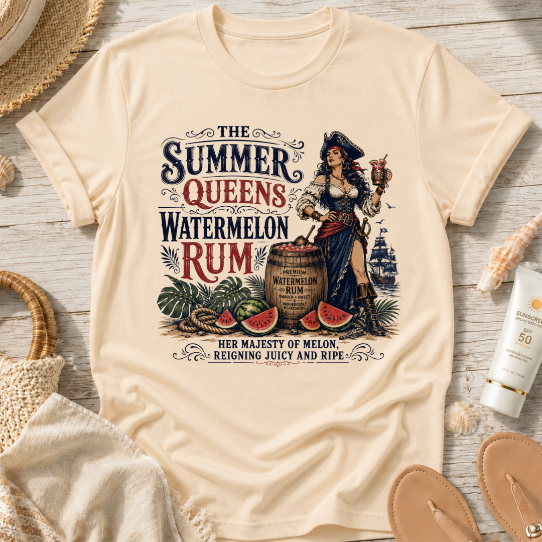 The Summer Queens Watermelon Rum T-Shirt