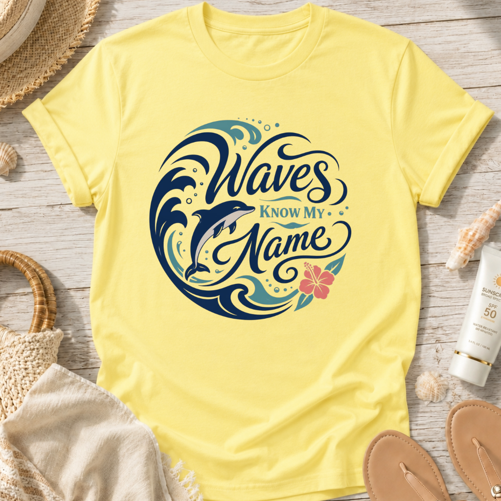 Waves Know My Name T-Shirt
