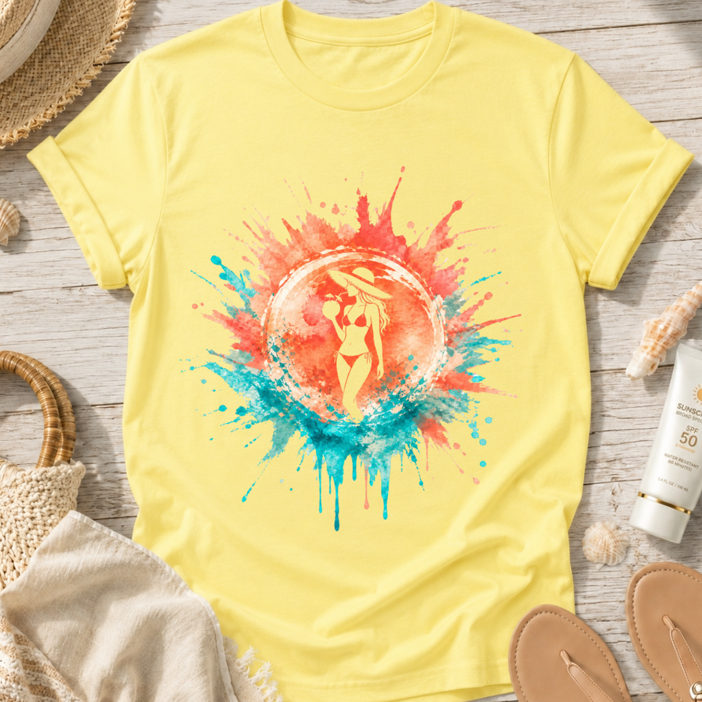 Sunset Woman T-Shirt