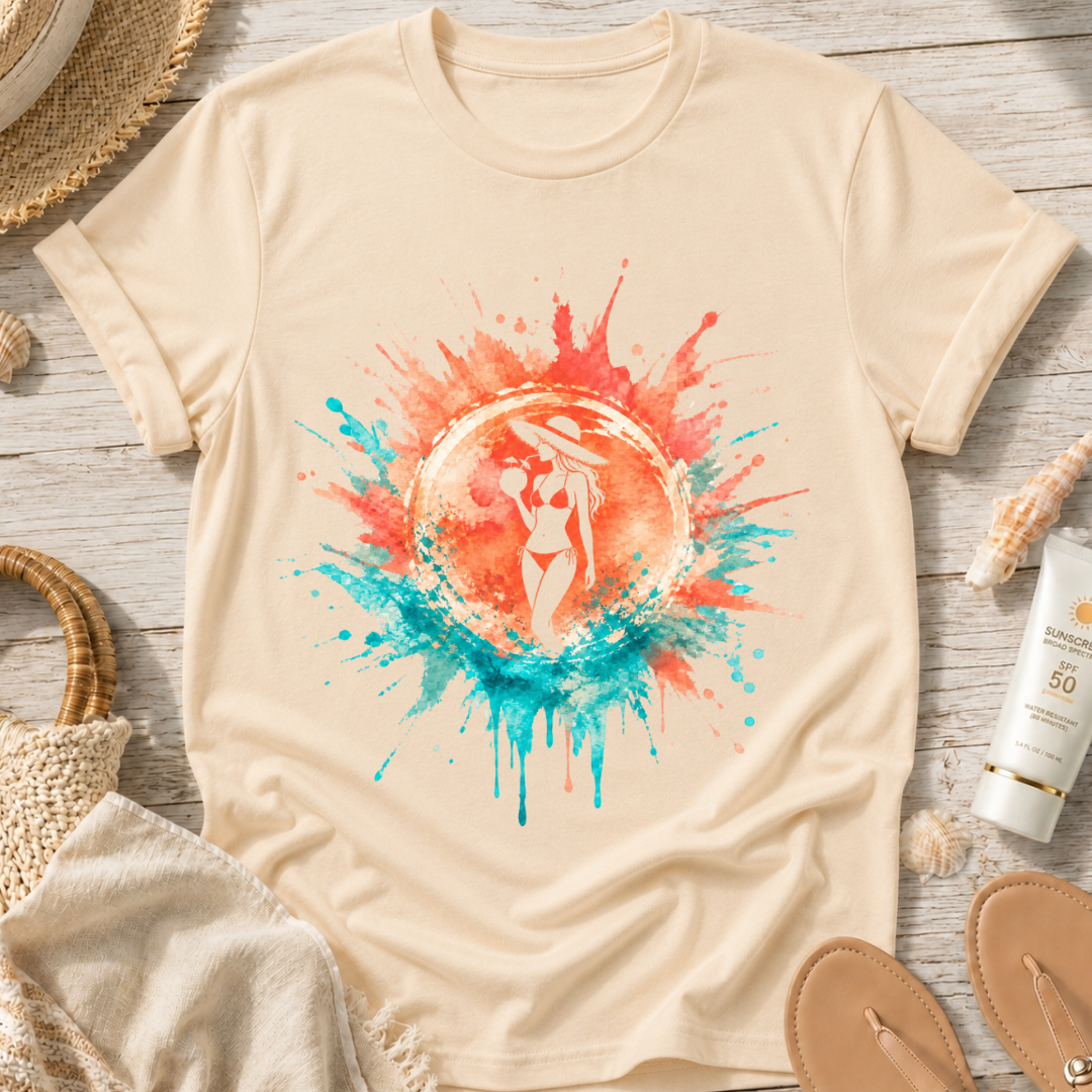 Sunset Woman T-Shirt