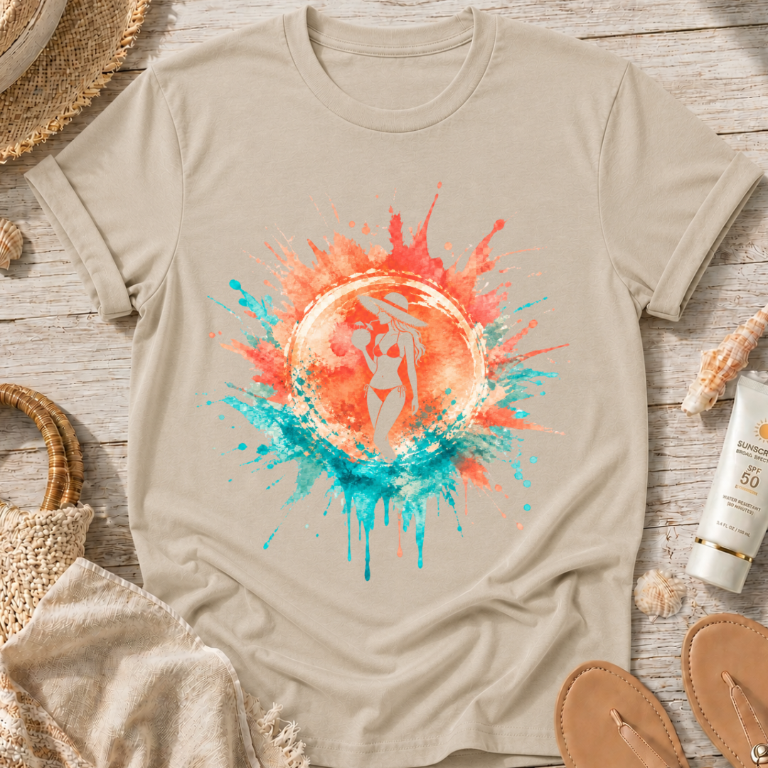 Sunset Woman T-Shirt